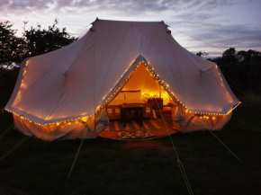 6m Emperor tent near Whitby with log burner